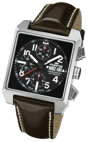 часы Fortis SQUARE CHRONOGRAPH