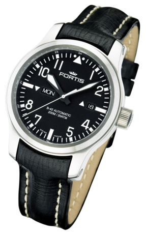  Fortis B-42 FLIEGER AUTOMATIC DAY/DATE