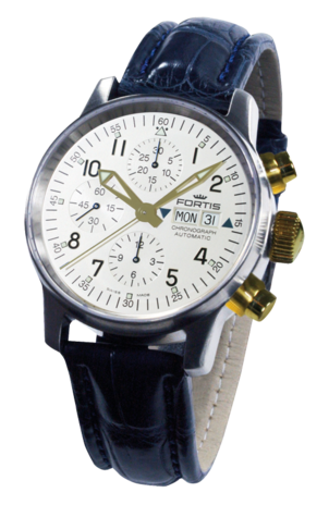 часы Fortis FLIEGER AUTOMATIC STAHL / 18 KT GOLD