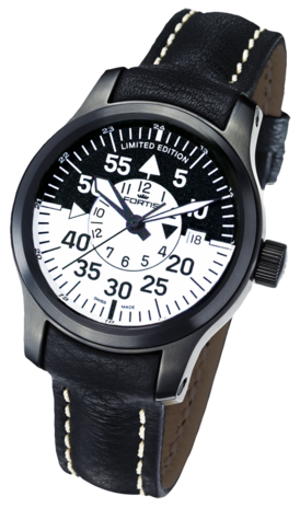  Fortis B-42 FLIEGER BLACK COCKPIT GMT