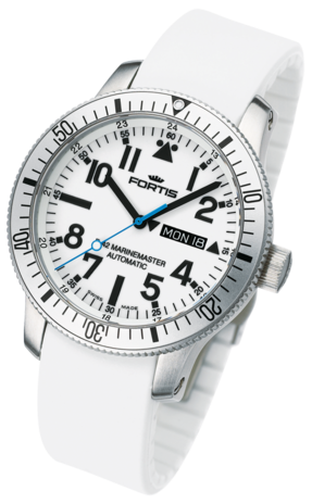  Fortis B-42 MARINEMASTER DAY/DATE WHITE