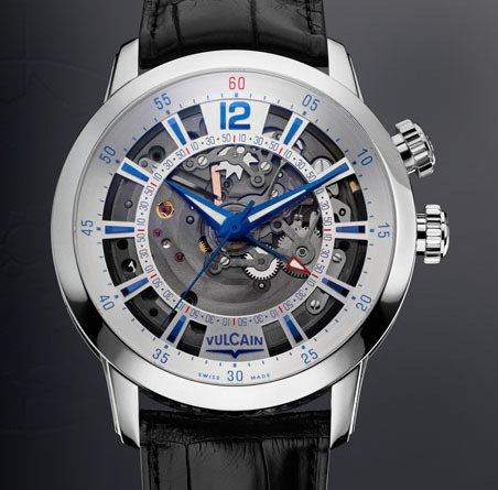 часы Vulcain Anniversary Heart Steel