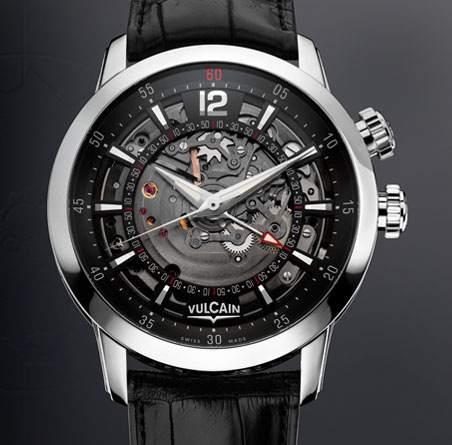 часы Vulcain Anniversary Heart Steel