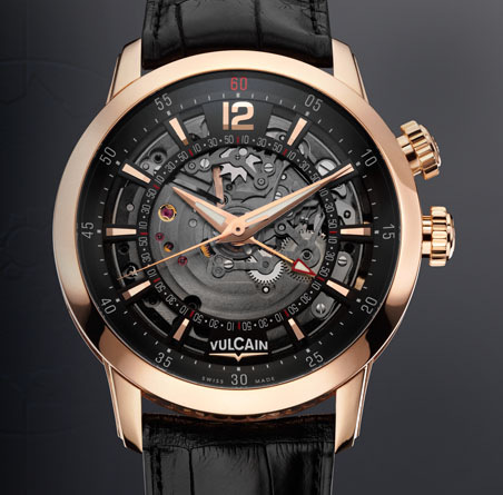 часы Vulcain Anniversary Heart Gold