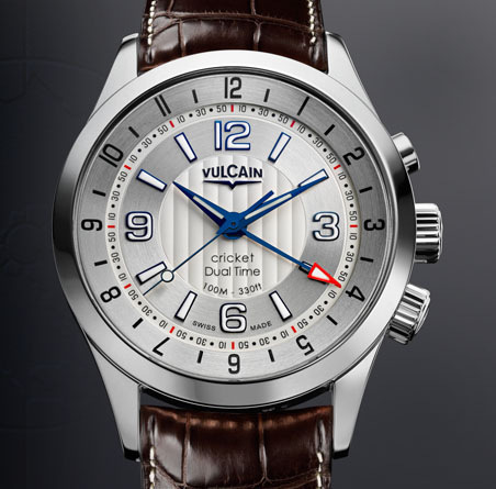  Vulcain Aviator Dual Time - Steel