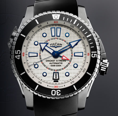 часы Vulcain Cricket X-TREME Automatic Titanium & Steel