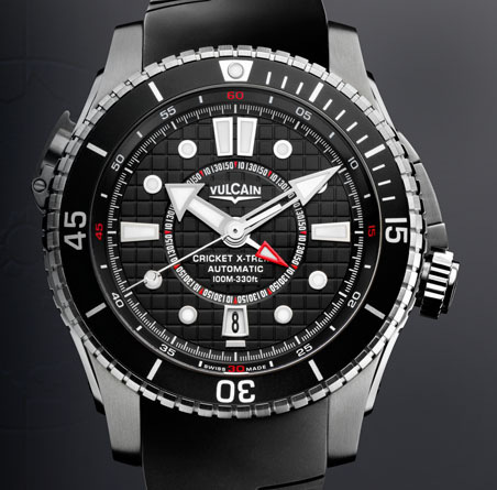часы Vulcain Cricket X-TREME Automatic Titanium & Steel