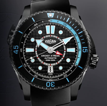 часы Vulcain Cricket X-TREME Automatic Titanium & Steel