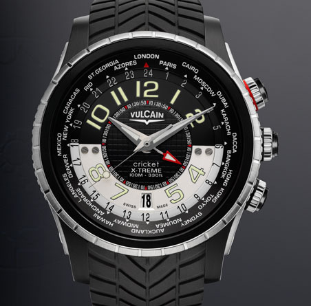 часы Vulcain GMT X-Treme Titanium & Steel