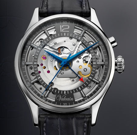 часы Vulcain Golden Heart Steel