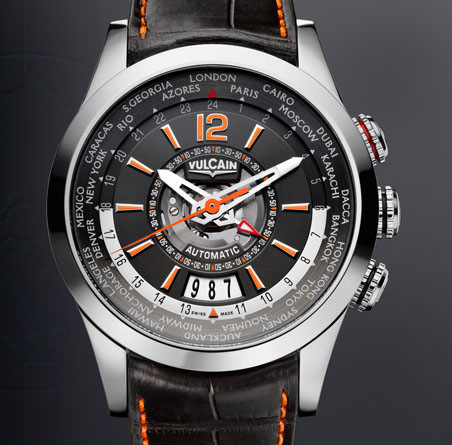 часы Vulcain Revolution GMT Automatic Steel