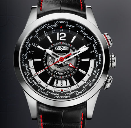 часы Vulcain Revolution GMT Automatic Steel