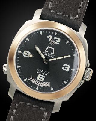 часы Anonimo D-Date II Steel & Gold