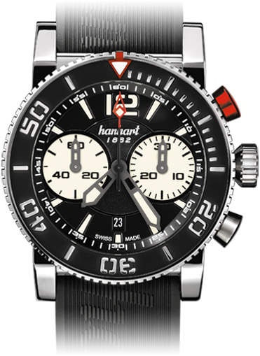 часы Hanhart PRIMUS DIVER'S CHRONOGRAPHDIVER'S CHRONOGRAPH