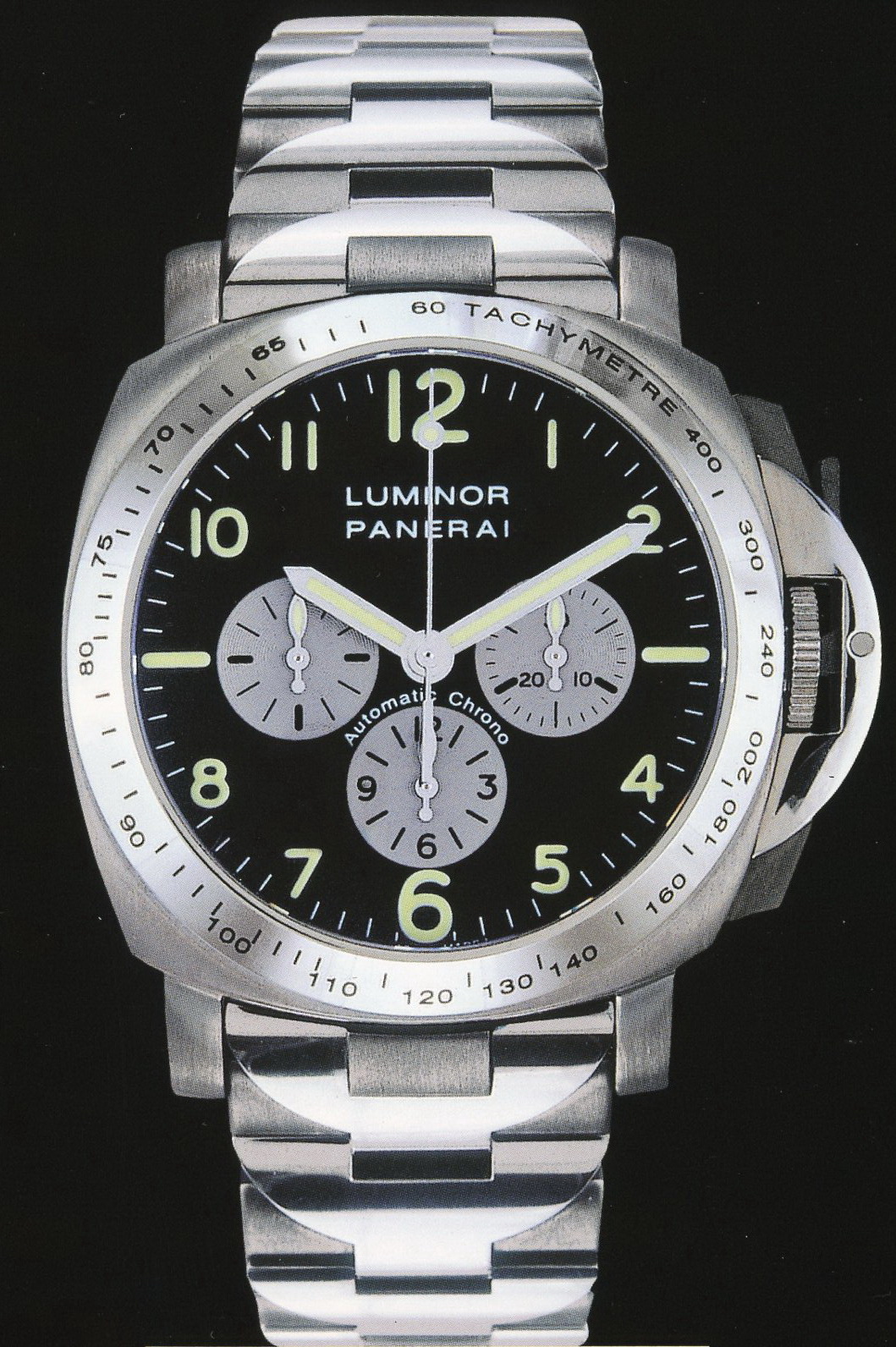 часы Panerai 1999 Edition Luminor Chrono Titanium / Steel