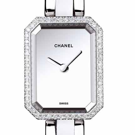  Chanel Acier serti diamants