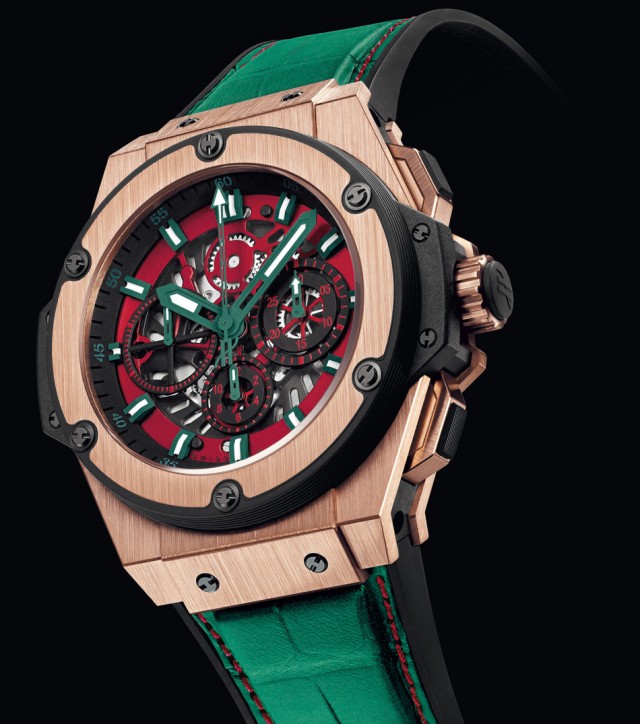  Hublot King Power Gold Mexico