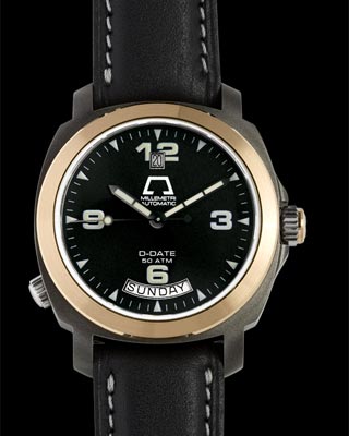 часы Anonimo D-Date II Drass & Gold