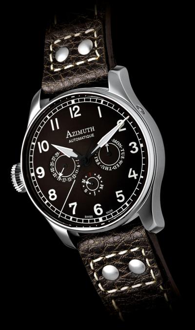 часы Azimuth Calendrier Lefty