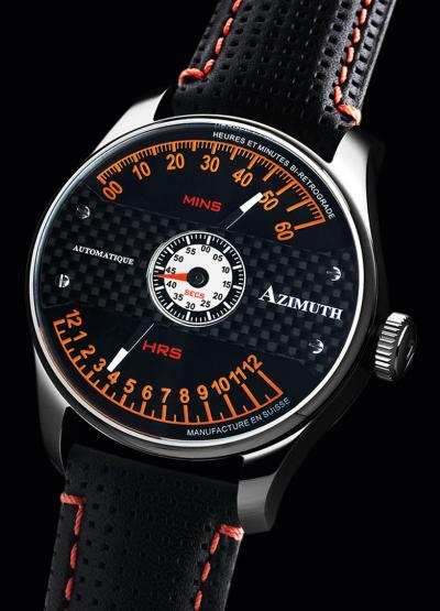 часы Azimuth Heures et Minutes Bi Retrograde