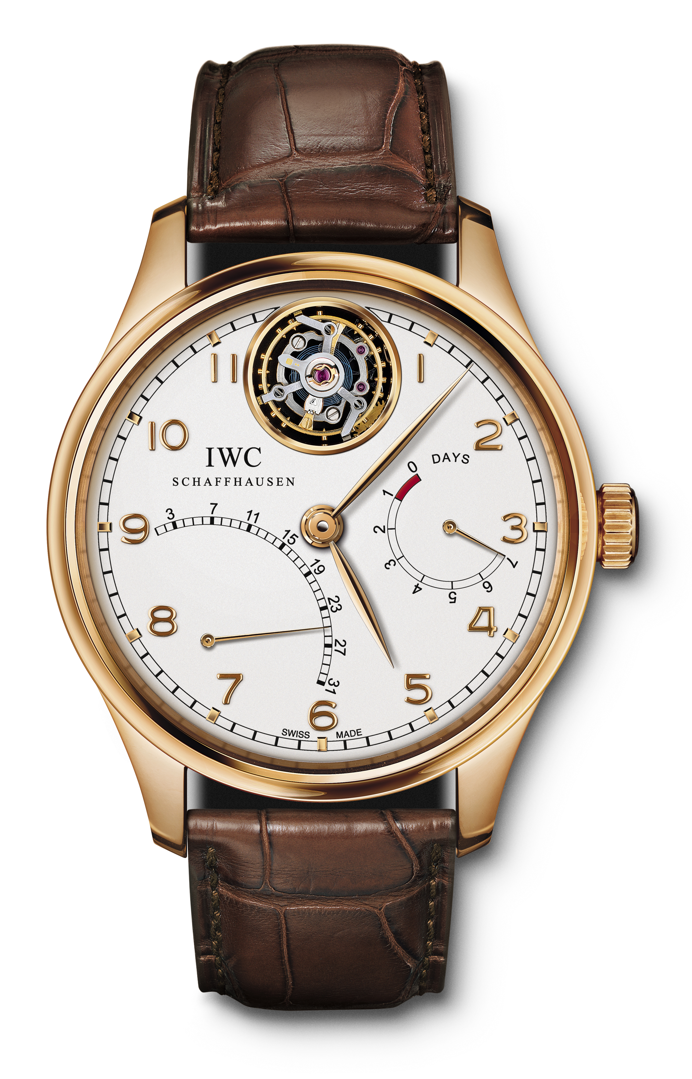 часы IWC Portuguese Tourbillon Mystère Rétrograde
