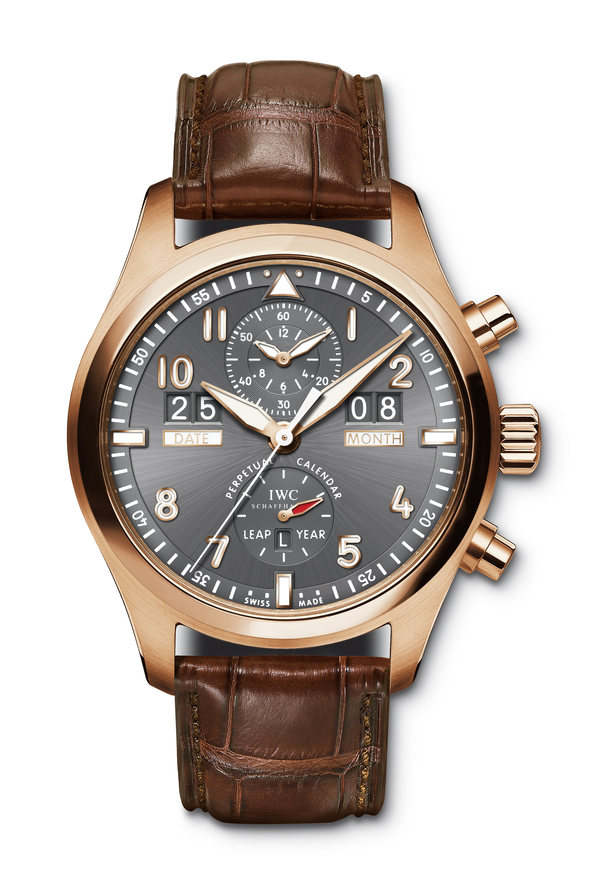  IWC Spitfire Perpetual Calendar Digital Date-Month