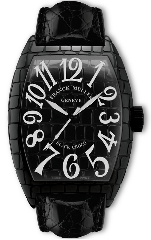 часы Franck Muller Black Croco