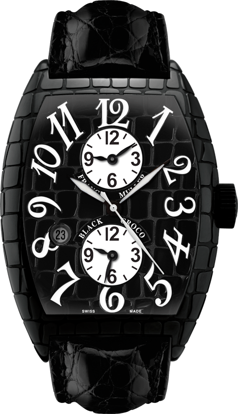  Franck Muller Black Croco