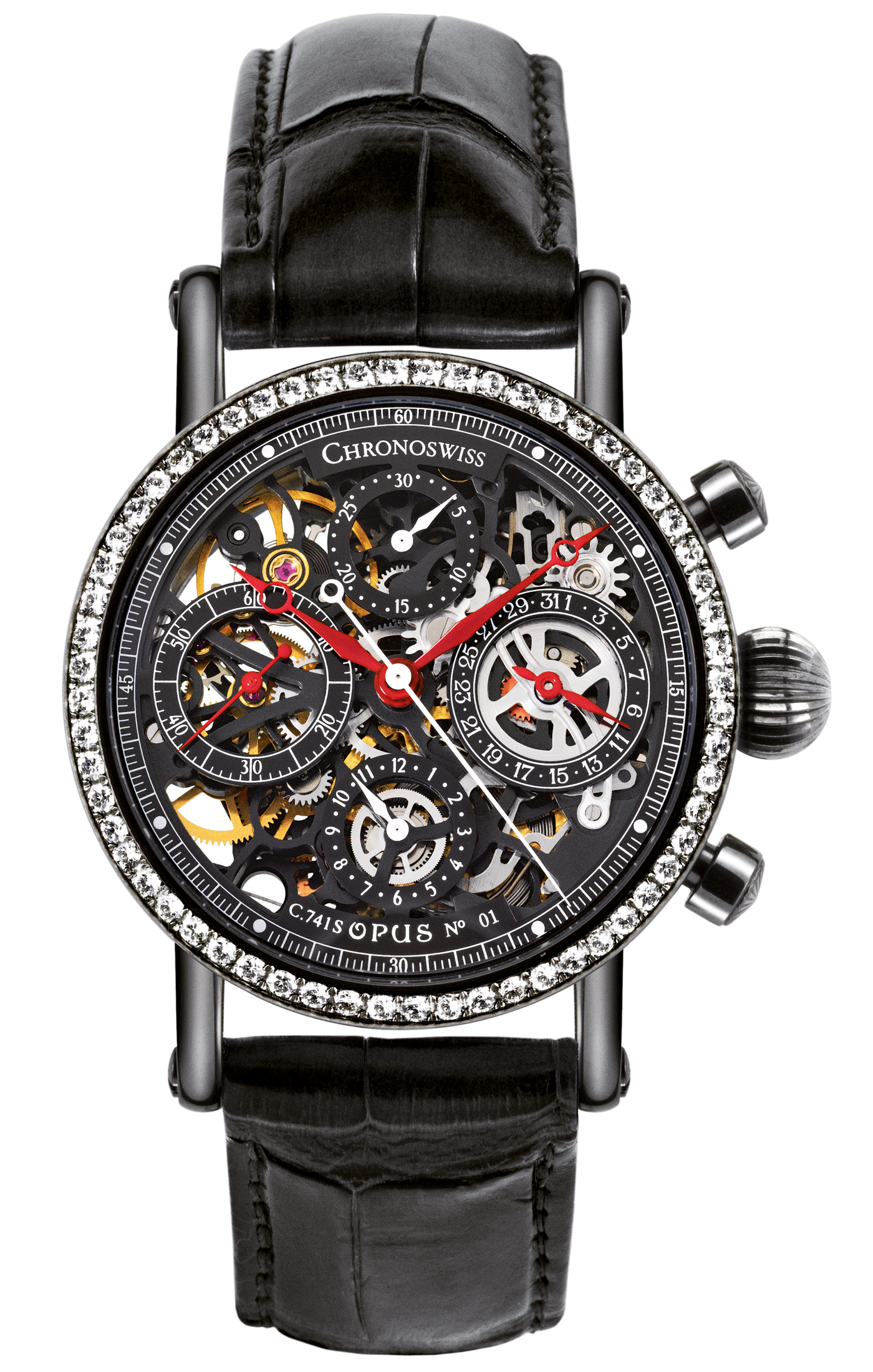 часы Chronoswiss Opus Chronograph DLC