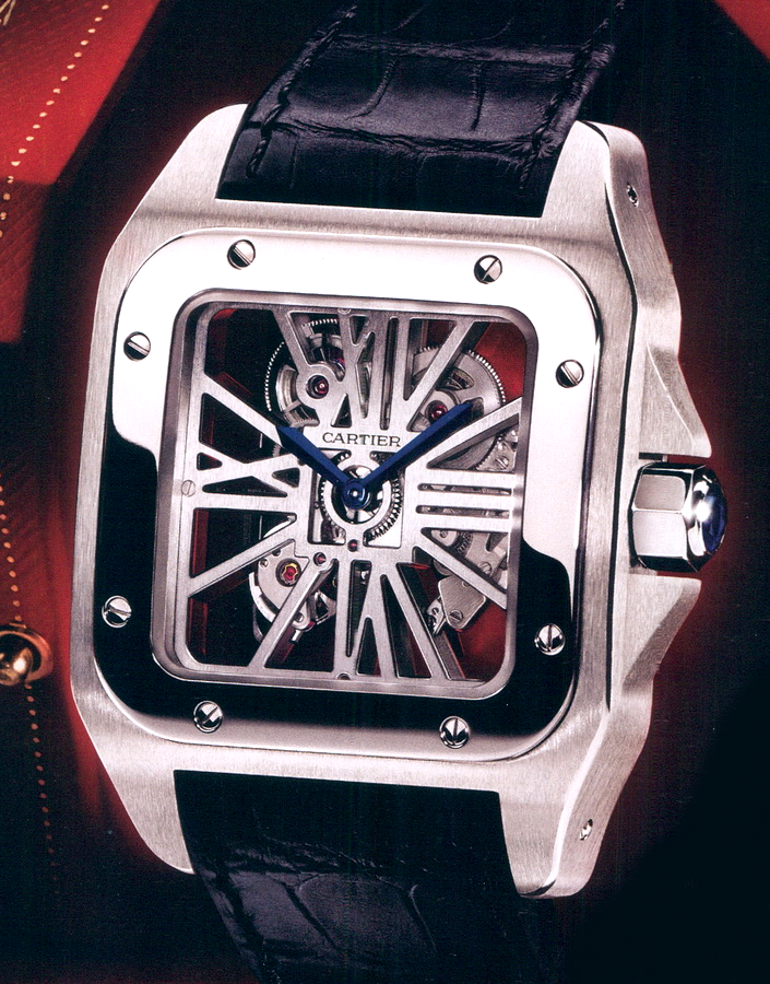 Santos De Cartier Skeleton