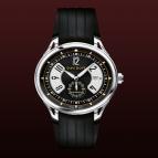 Bicolour black dial