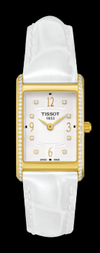 TISSOT NEW HELVETIA LADY DIAMONDS