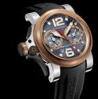 Chronofighter R.A.C Trigger Steel & Gold Ice Rush