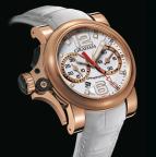 Chronofighter R.A.C Trigger Gold White Rush