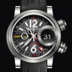 Swordfish Grillo Alarm GMT Black Eye