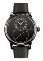 Grande Seconde Ceramic Black Enamel