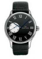 Grande Heure Minute Black Enamel