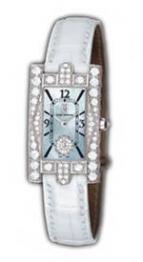 Avenue Lady (WG_Diamonds / MOP / White Strap)