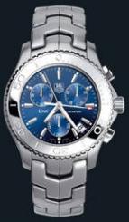 Link Quartz Chronograph (SS / Blue / SS)