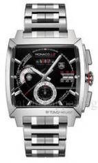 MONACO LS Chronograph Calibre 12 Steel Bracelet