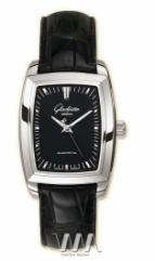 Glashutte Original Lady Serenade Karree (SS Black Leather)