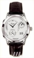 Glashutte Original Panomaticvenue (SS / Silver / Leather)