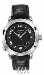 Glashutte Original Panomaticcentral XL (WG / Black / Leather)