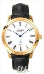 Glashutte Original Senator Meissen (RG / White / Leather)