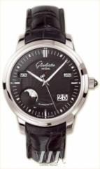 Glashutte Original Senator Perpetual Calendar (Pt / Black / Leather)