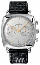 Glashutte Original Senator Sixties Square Chronograph White Dial