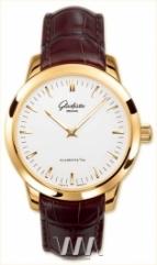 Glashutte Original Senator Automatic (RG / Silver / Leather)