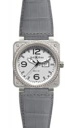 Top Diamond White Dial