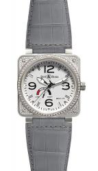 Top Diamond White Dial