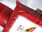 часы Alain Silberstein Pave GMT Cuir Red
